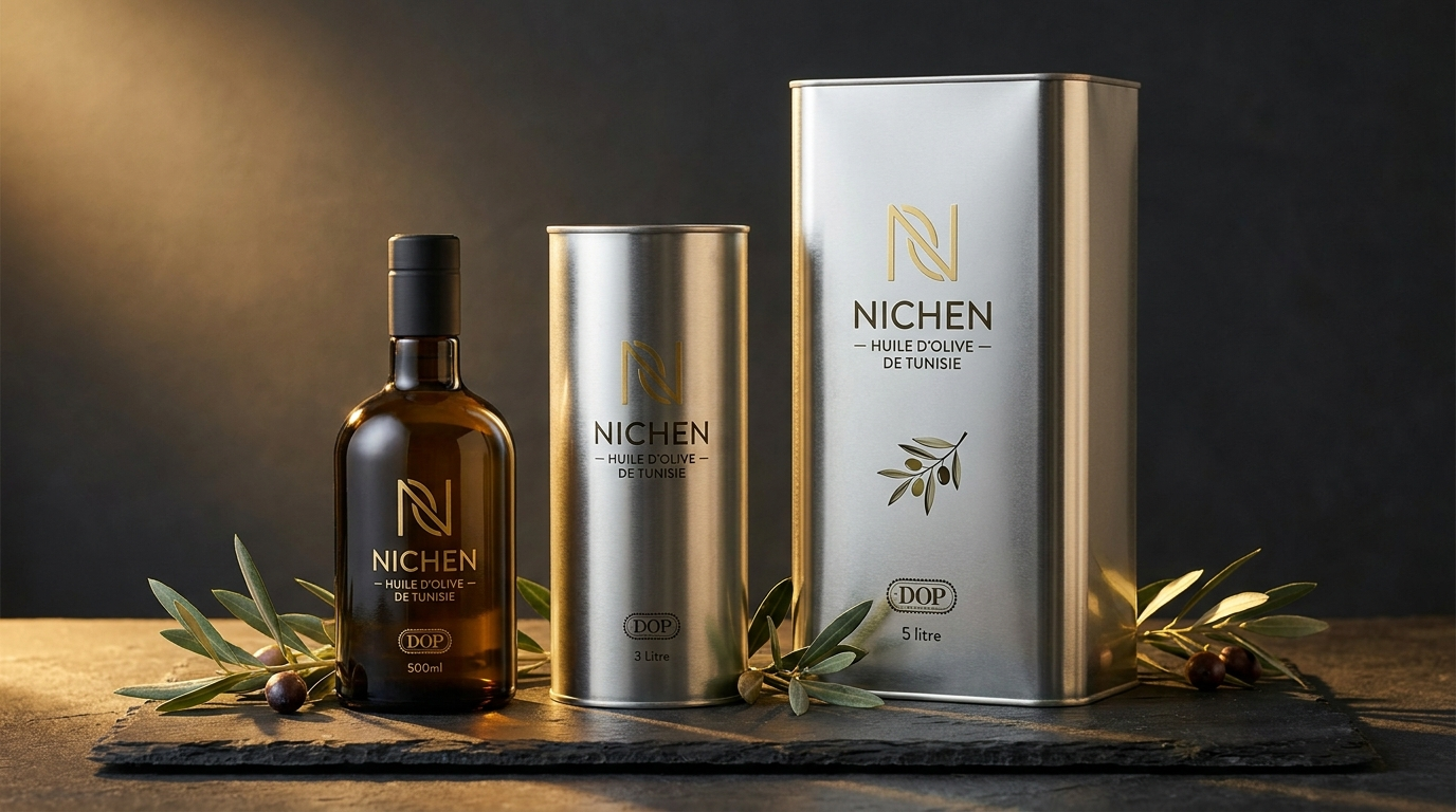 La gamme NICHEN — bouteille 500 ml, bidons 3 L et 5 L
